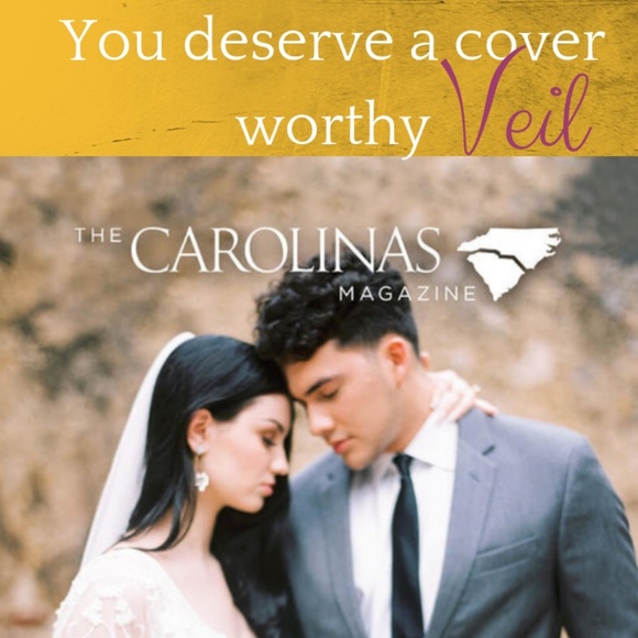 New Handmade Silk Chiffon Wedding Veil - Picture 2 of 6